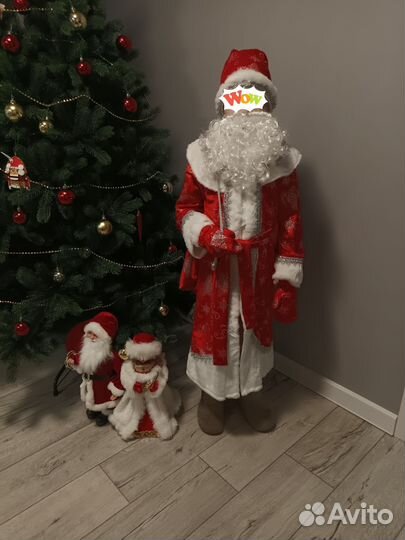 Костюм деда мороза Batik детский 128