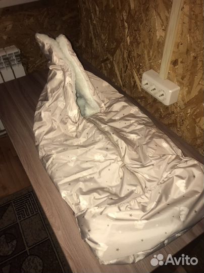 Зимний конверт в коляску