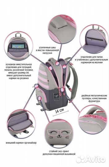 Рюкзак школьный ортопедический sternbauer