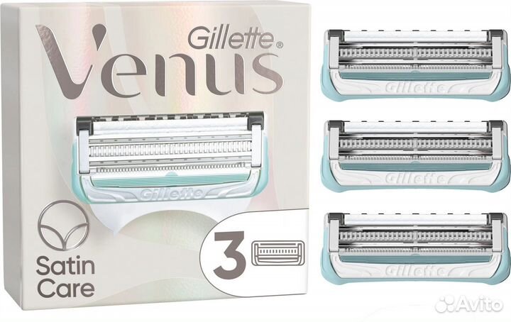 Набор Venus Satin Care станок + 6 кассет