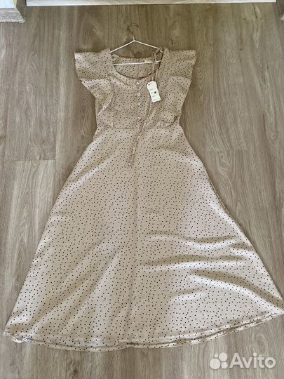 Платье летнее женское 42 миди