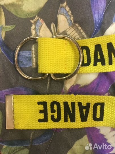 Ремень женский тканевый