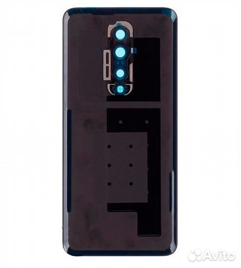 Задняя крышка для OnePlus 7 Pro синяя глянцевая (N