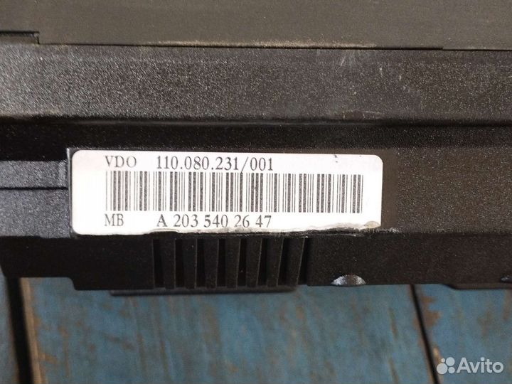 Щиток приборов mercedes w203