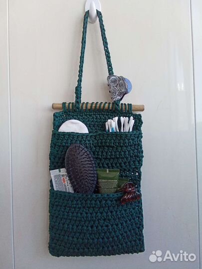 Органайзер для хранения подвесной из шнура