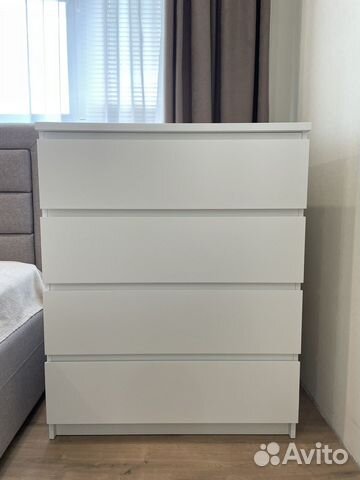Комод IKEA мальм 4 ящика купить в Уфе | Товары для дома и дачи | Авито