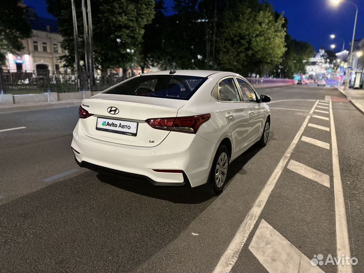 Hyundai Solaris 1.6 AT, 2017, 86 349 км