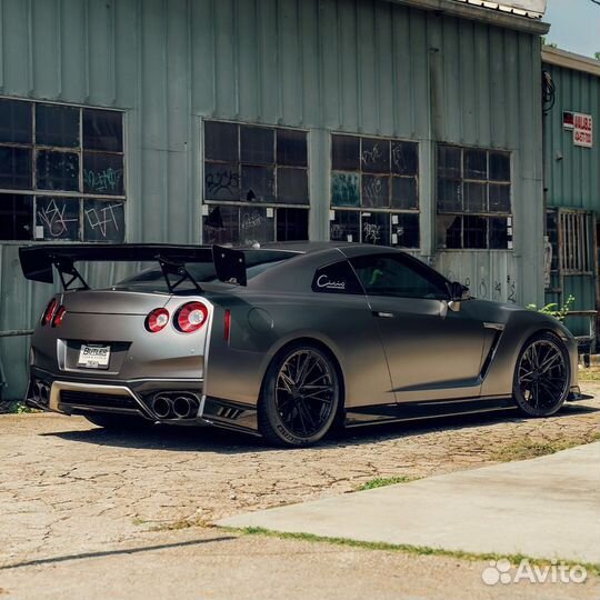 Кованые диски R20 5x114.3 на Nissan GT-R