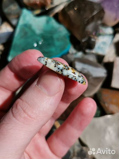 Опал Леопардовый, кабошон