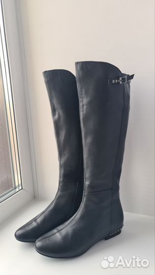 Сапоги женские натуральная кожа зима