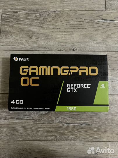 Palit GeForce GTX 1650 GP 4 GB