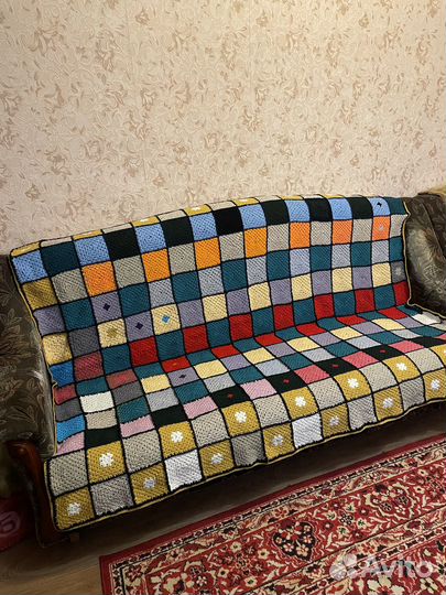 Плед ручной работы