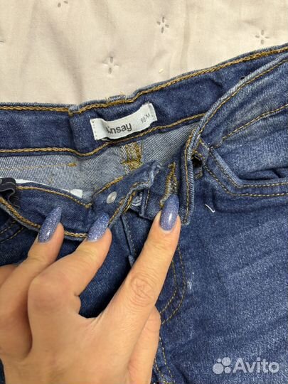 Джинсы скинни детские для мальчика 98