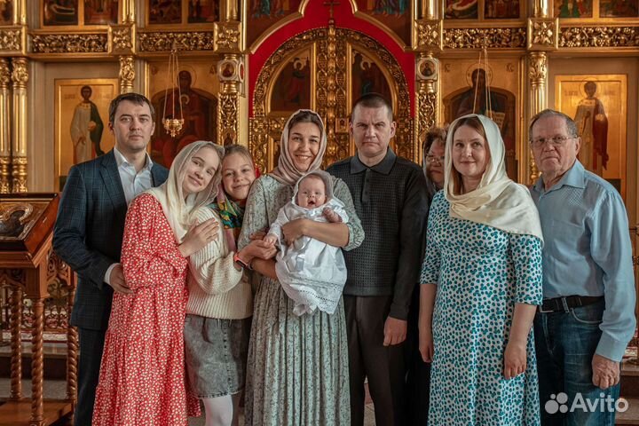 Фотосъемка крещения