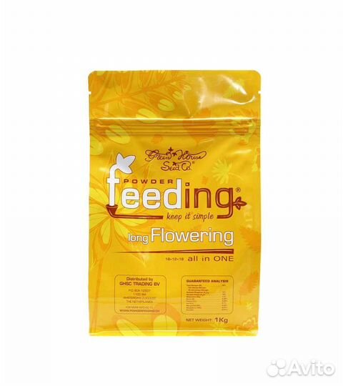 Удобрение Powder Feeding Long Flowering 125гр