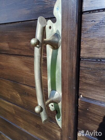 Старинные огромные дверные ручки 6кг