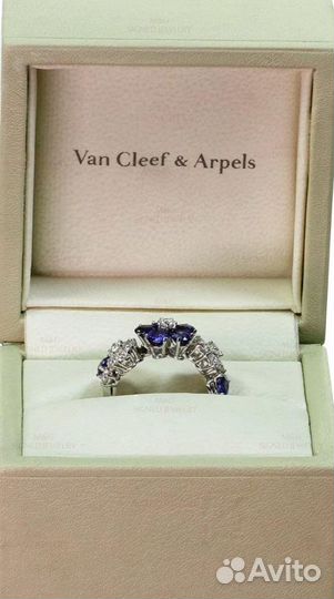 Золотое кольцо Van Cleef 1.2 ct
