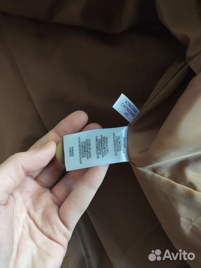 Лёгкое пальто без ворота Calvin Klein