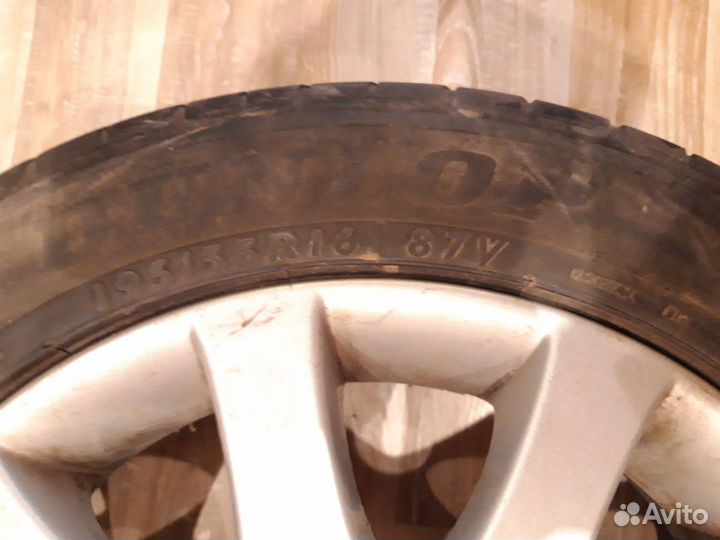 Колесо Nissan Almera 195/55 R16