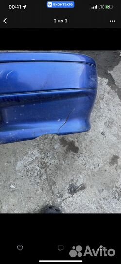 Бампер ваз 2114