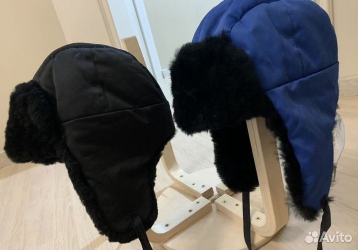 Шапка ушанка мужская