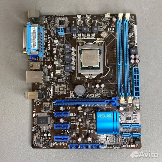 Комплект мат плата s-1155 + Core i3-2100