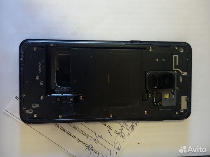 Материнская плата Samsung A8 (2018)