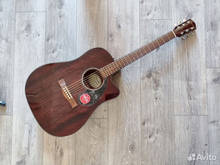 Гитара электроакустическая Fender CD-60 SCE