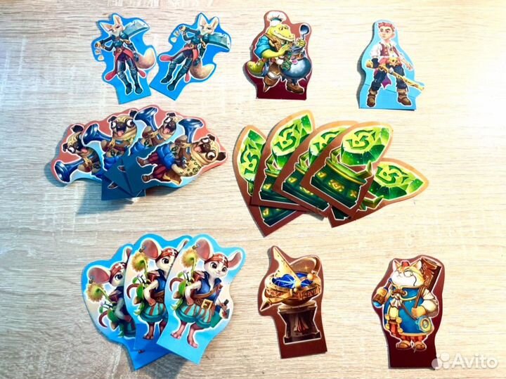 Карточки пираты и сокровища ммр