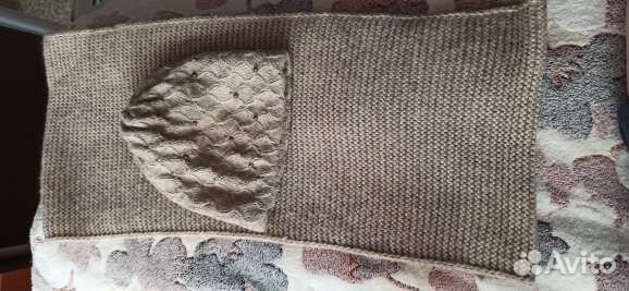 Комплект шапка и снуд