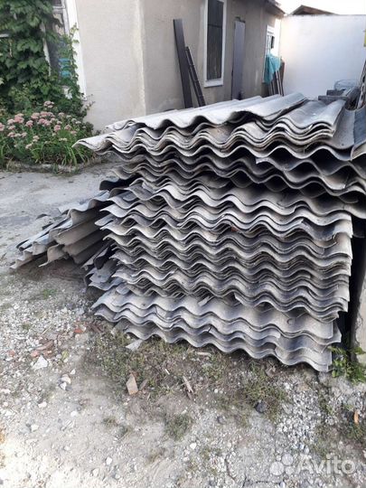 Шифер волновой бу