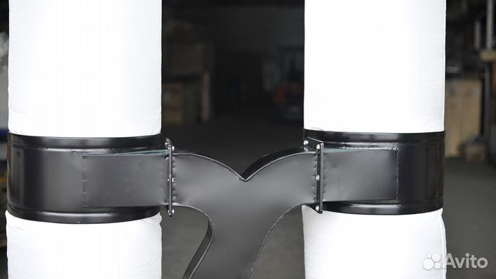 Аспирация двухмешковая / пылеулавливающий агрегат