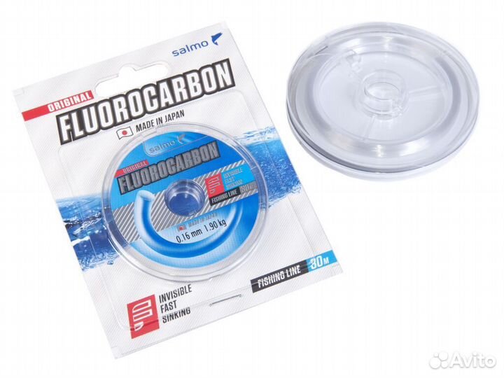 Леска моно. Salmo fluorocarbon 030/016