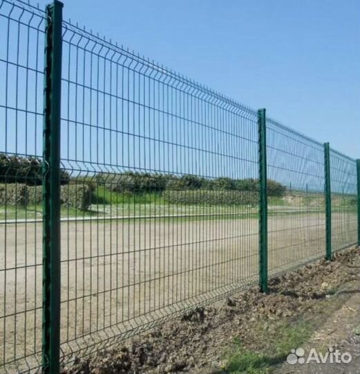 Забор из 3D сетки профессионально быстро