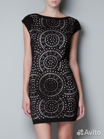 Черное Платье Zara мини