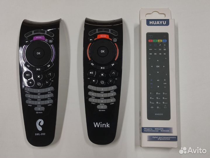 Пульт к приставке ростелеком (Wink)