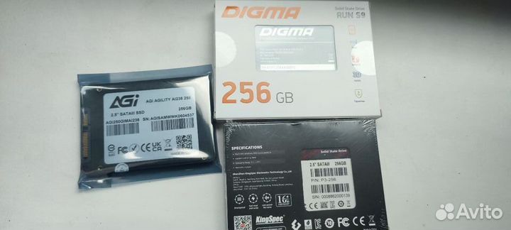 SSD 128\240\512/1TB (новые)