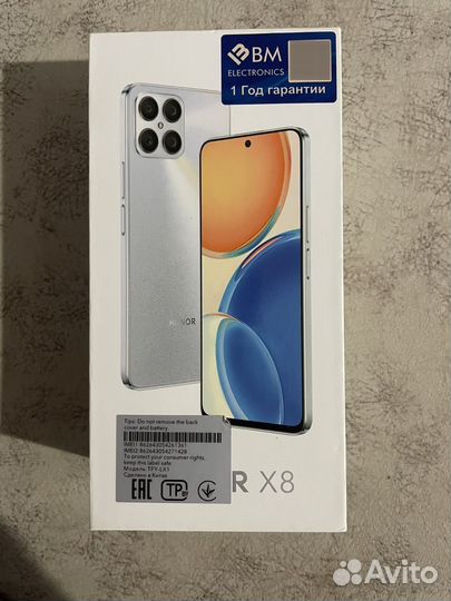 HONOR X8, 6/128 ГБ