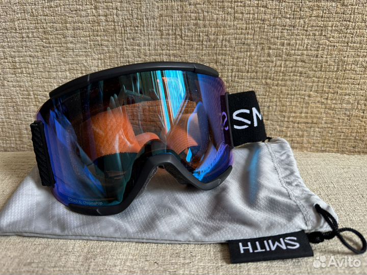 Маска горнолыжная Smit squad XL. 2 линзы