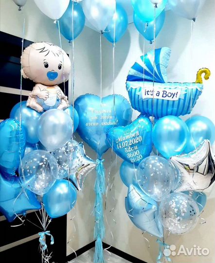 Шары на выписку