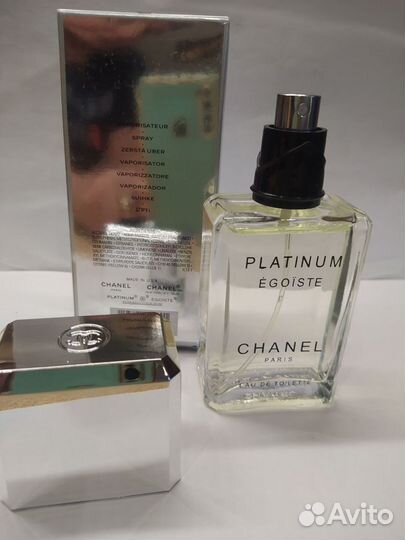 Мужской парфюм chanel platinum egoiste