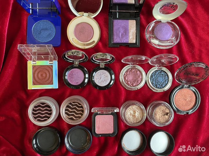 Тени для век Urban decay, NYX, Kiko, Nouba