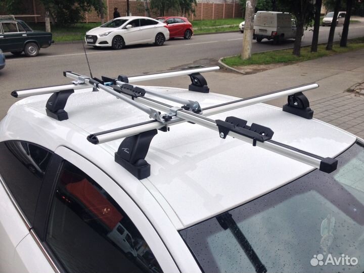 Велокрепление на крышу с замком Amos Польша+