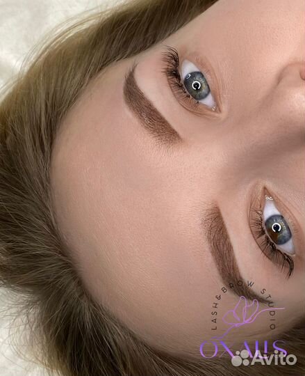 Перманентный макияж брови губы