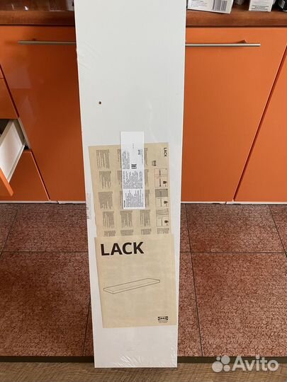 Полка настенная IKEA белая