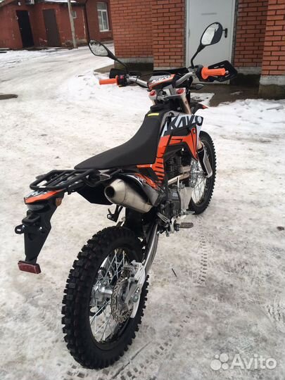 Мотоцикл кроссовый kayo T4 250 enduro PR