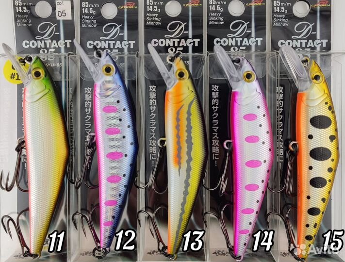 Воблер Smith D-Contact 85, 35 цветов