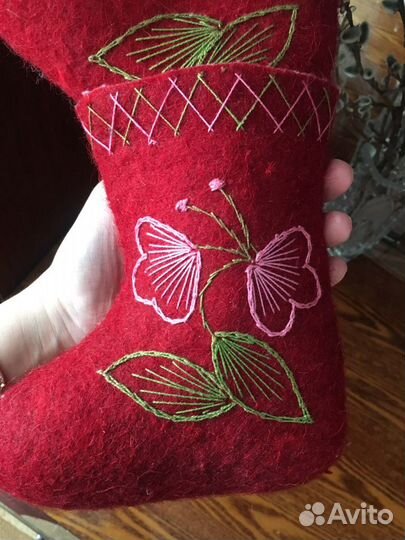 Красивые валенки