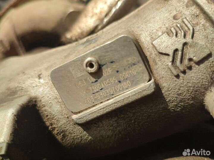 Шкода Октавия А5 турбина