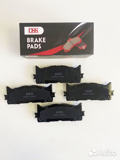 Колодки тормозные DSS для Toyota OEM-0446533450